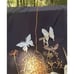 Stunning Heavy Gold Christmas Ornament Lot Butterflies & Dragonflies-CH1