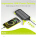 Solar Charger 18W Power Bank Solar 30000mah 10W Qi Wireless Solar Power Bank