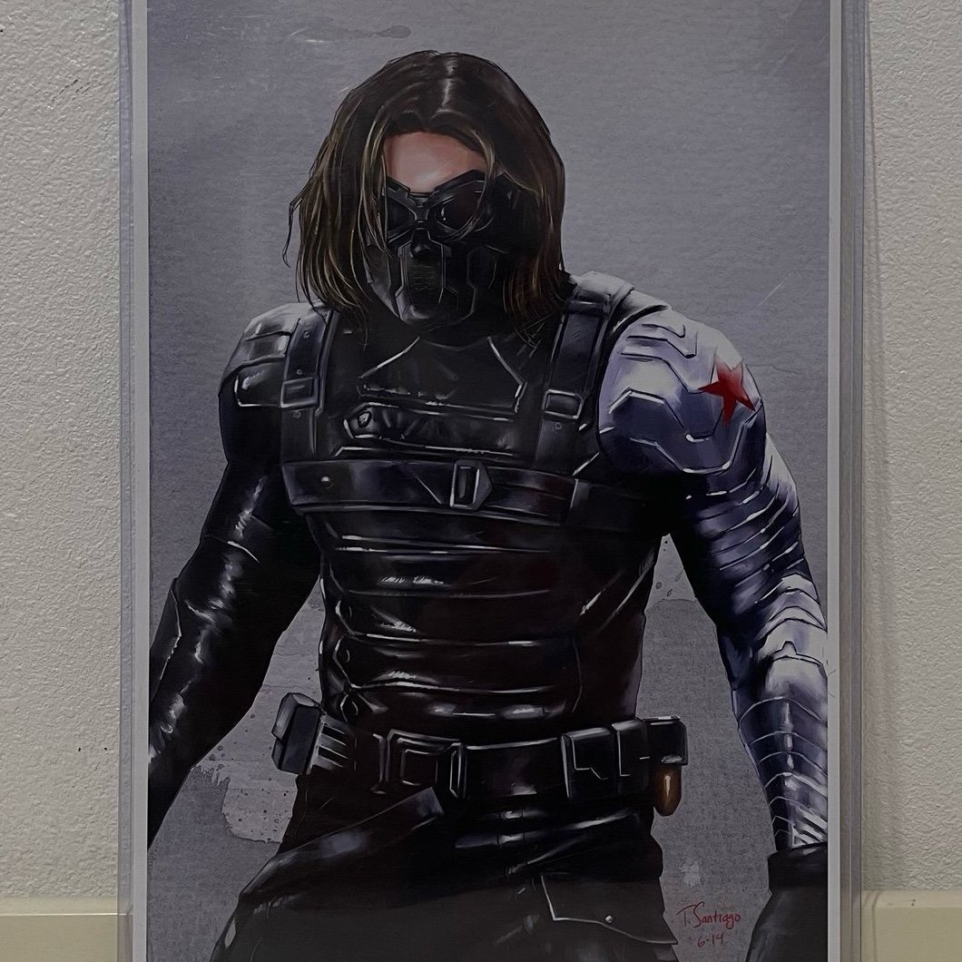 The Winter Soldier by artist T. Santiago