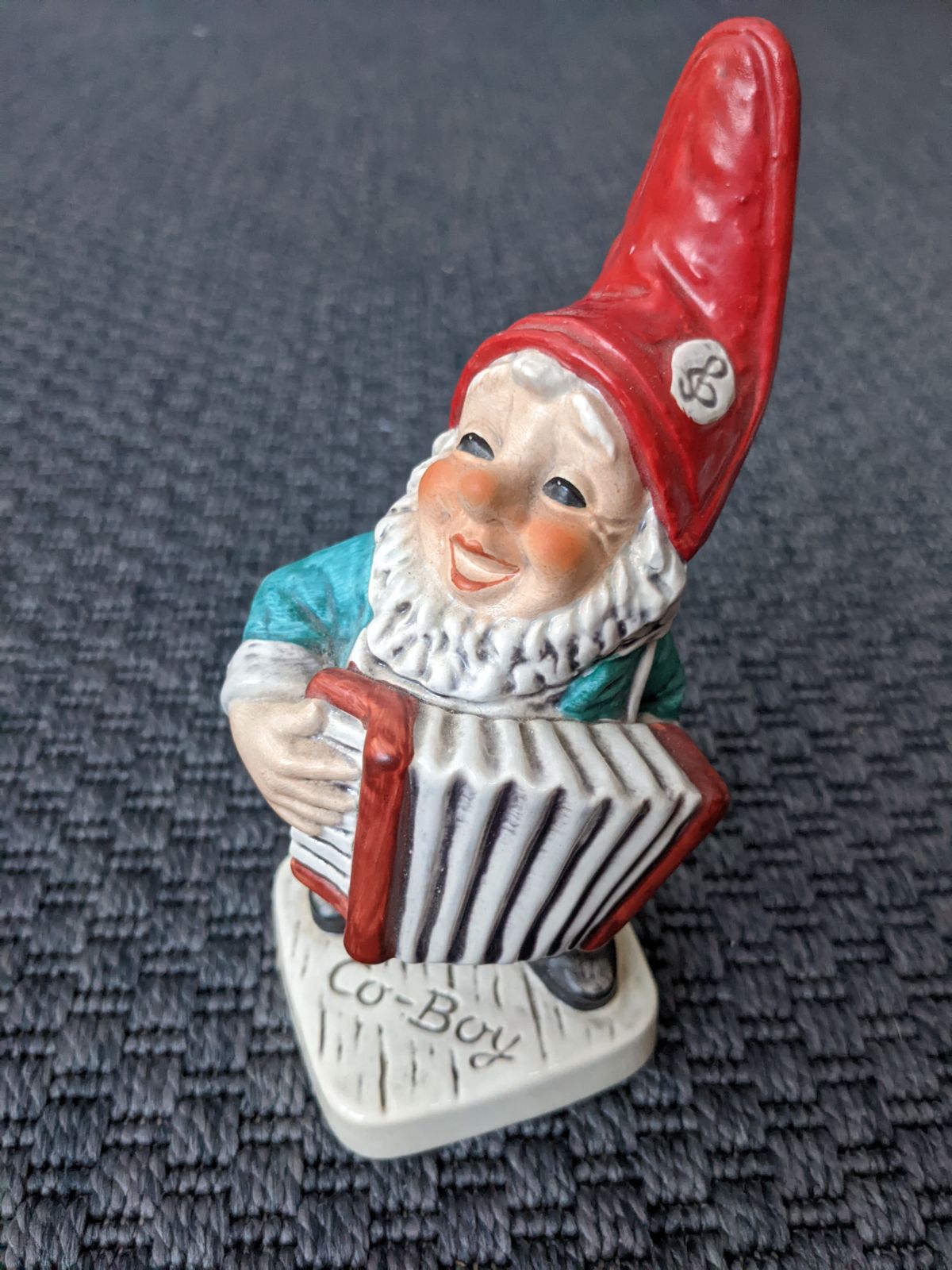 Goebel Co-Boy Peter the Accordionist Figurine, 1980