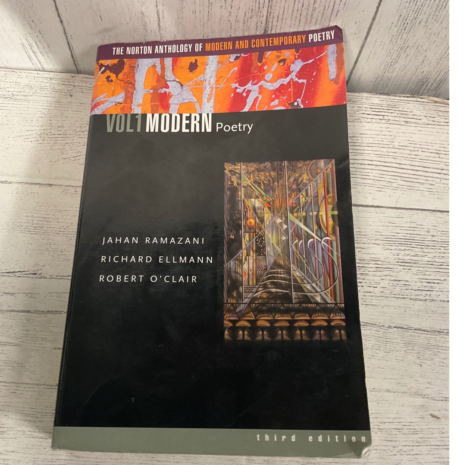 THE NORTON ANTHOLOGY OF MODERN AND CONTEMPORARY POETRY, By Ramazani Jahan Ph.d.