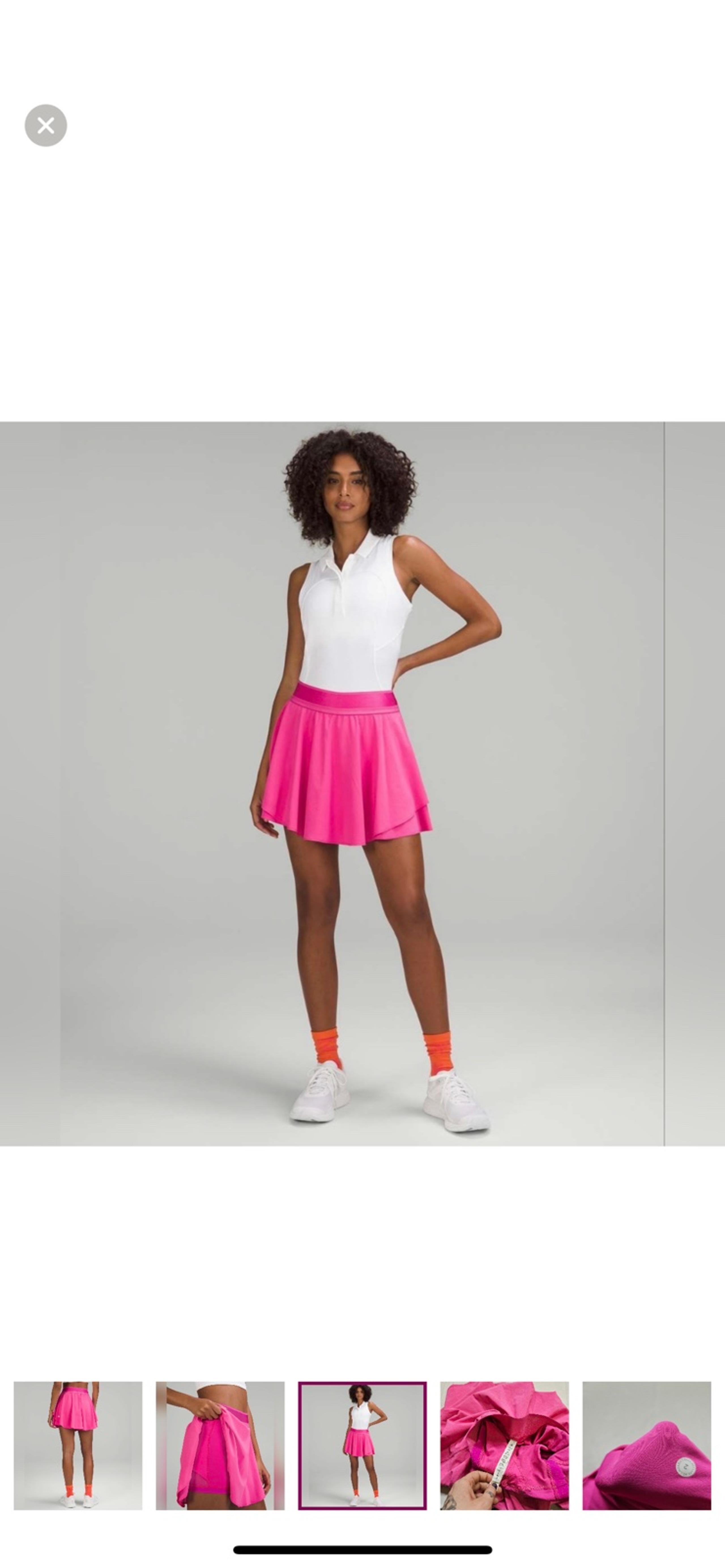 Lululemon Athletica Court Rival HR Skirt