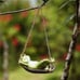 Funny Hanging Hammock Swing Frog Statue Fairy Tree Sleeping Sculpture