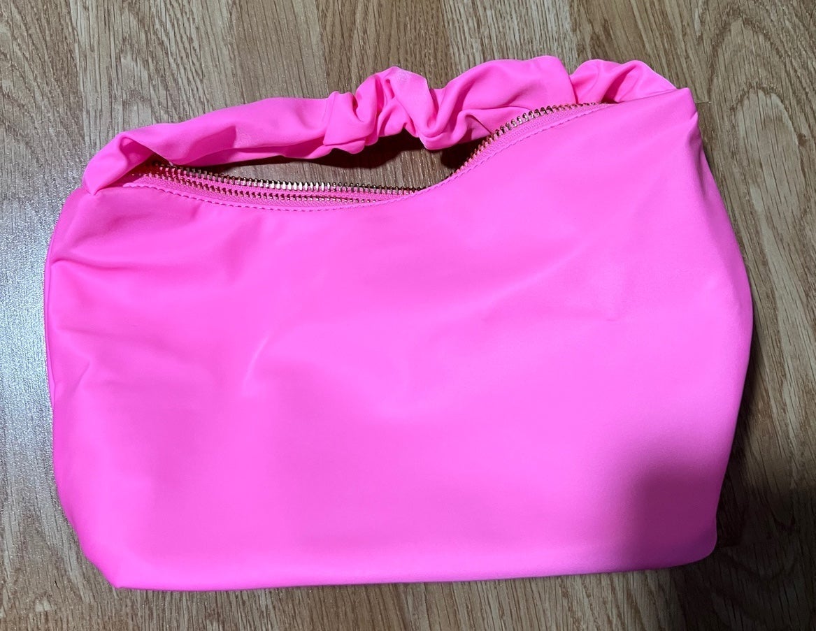 Stoney Clover Lane Scrunch Bag Bubblegum