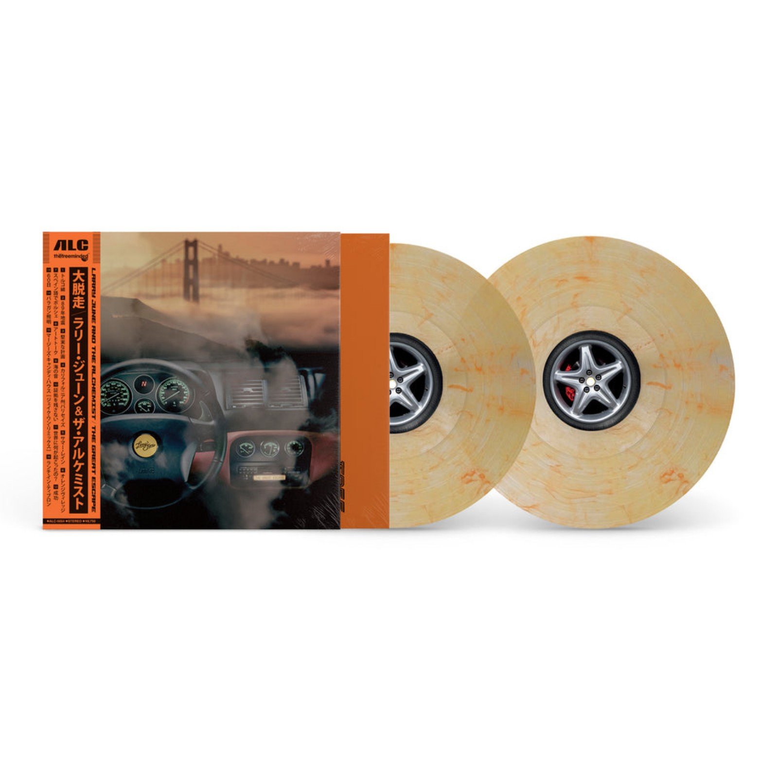Larry June & The Alchemist - The Great Escape ALC edition orange 2LP
