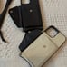set of 2 Bandolier pebble leather cases for Apple iphone 12 Pro A1 2233