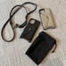 set of 2 Bandolier pebble leather cases for Apple iphone 12 Pro A1 2233