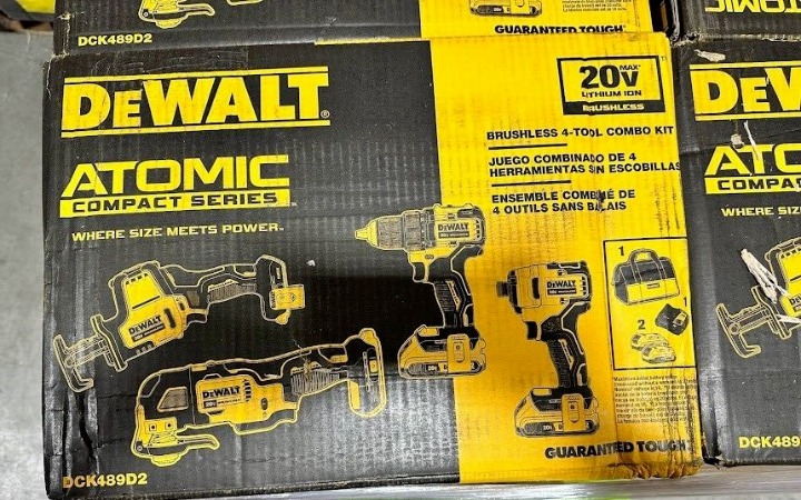 DEWALT DCK489D2 20V 4 Tool Combo Kit