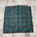 Brand new Italian-made Lele stole bandana, 100% silk, checkered pattern, large size.