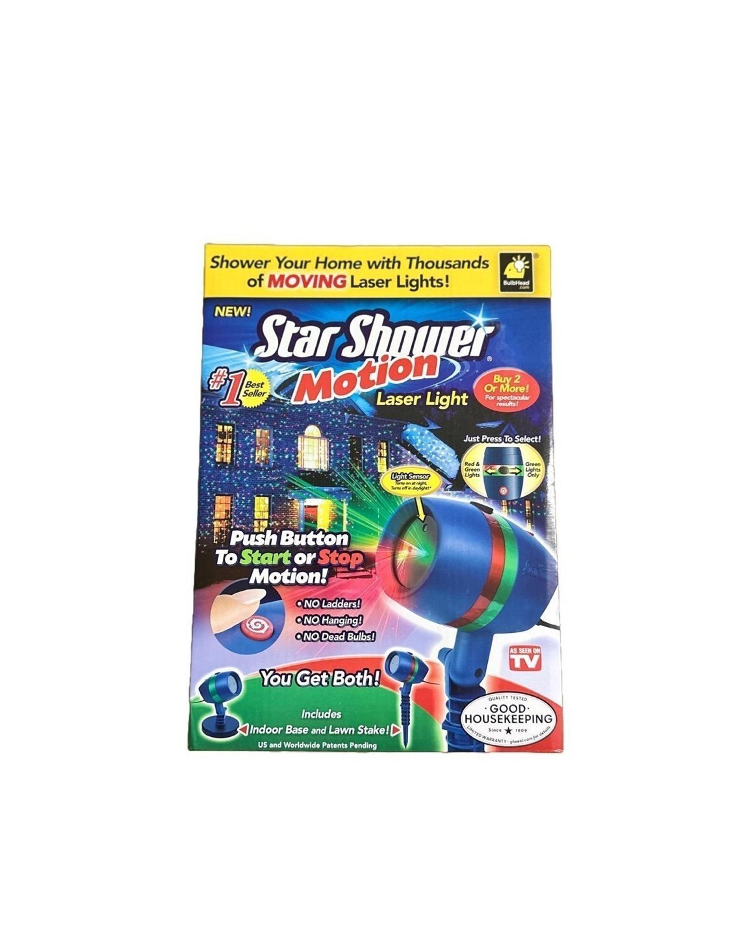 New Star Shower Motion Laser Light Seasonal Decor