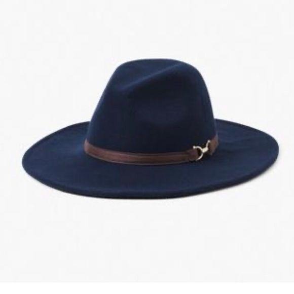NWT Janie and Jack Navy Equestrian Hat