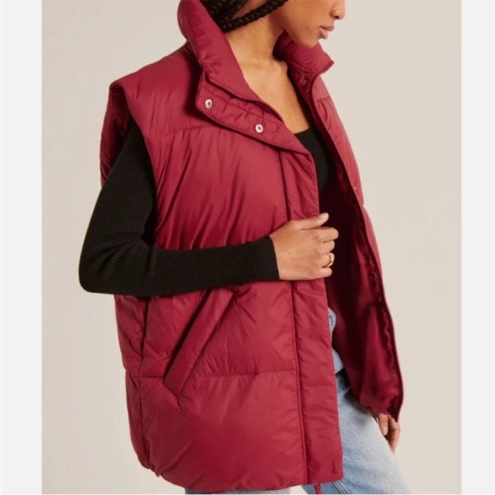 Abercrombie Quilted Puffer Vest