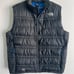 The North Face men’s full zip 550 fill vest jacket
