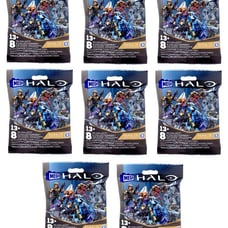 Complete set of 8 Mega Construx Halo Universe series 3 blindbag!