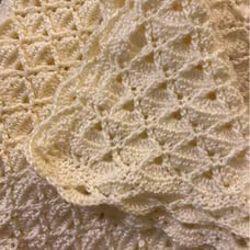 Crochet baby blanket