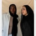Vela scarves black modal
