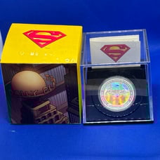 2013 Canadian Mint 20 Fine Silver Coin 75th Anniversary of Superman Metropolis
