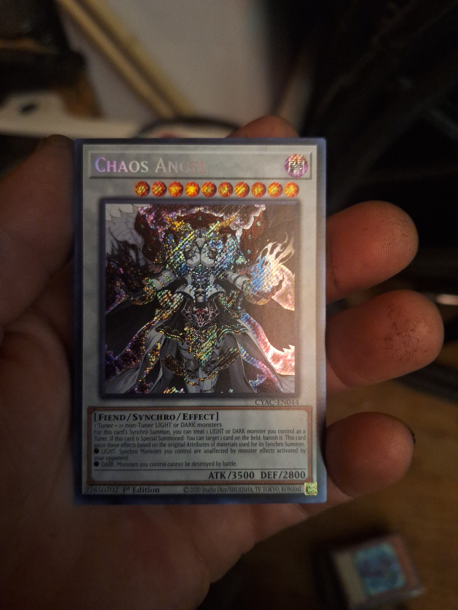 Chaos Angel Secret Rare