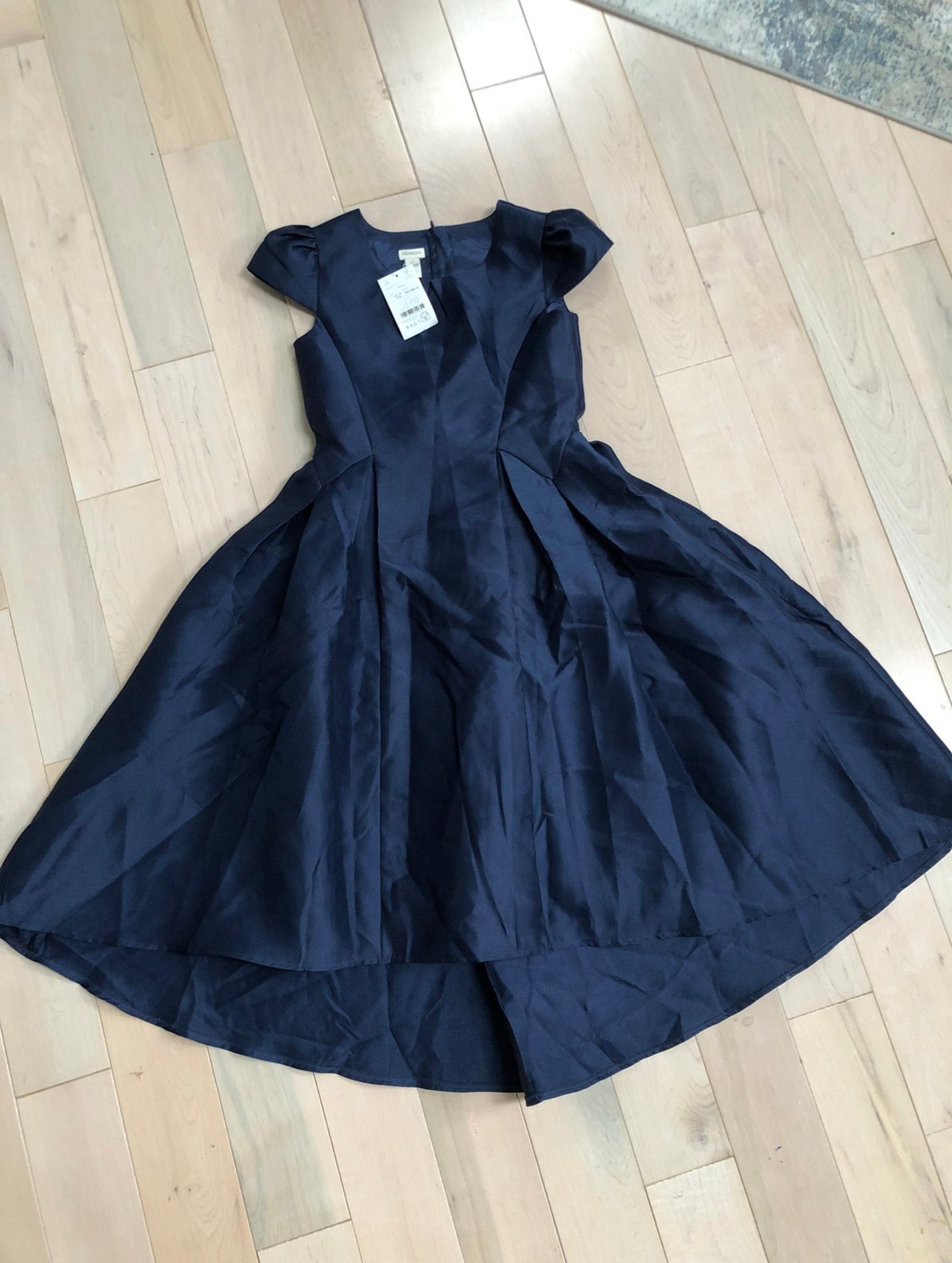 Mansoon navy bow back party bridal Dress