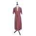 Adam Lippes Collective Knit Collar Dress Pink