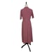 Adam Lippes Collective Knit Collar Dress Pink
