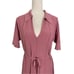 Adam Lippes Collective Knit Collar Dress Pink