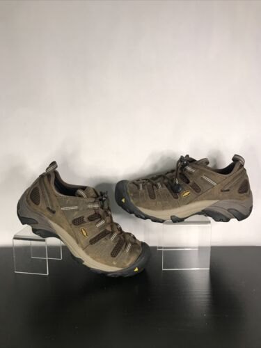 Keen Utility Work Shoes Men's Atlanta XT Soft Toe ESD Brown Leather EUC 10EE