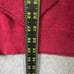COACH Sweater XL Red Horse And Carriage Tie Neck Sweater Wool Alpaca Bow