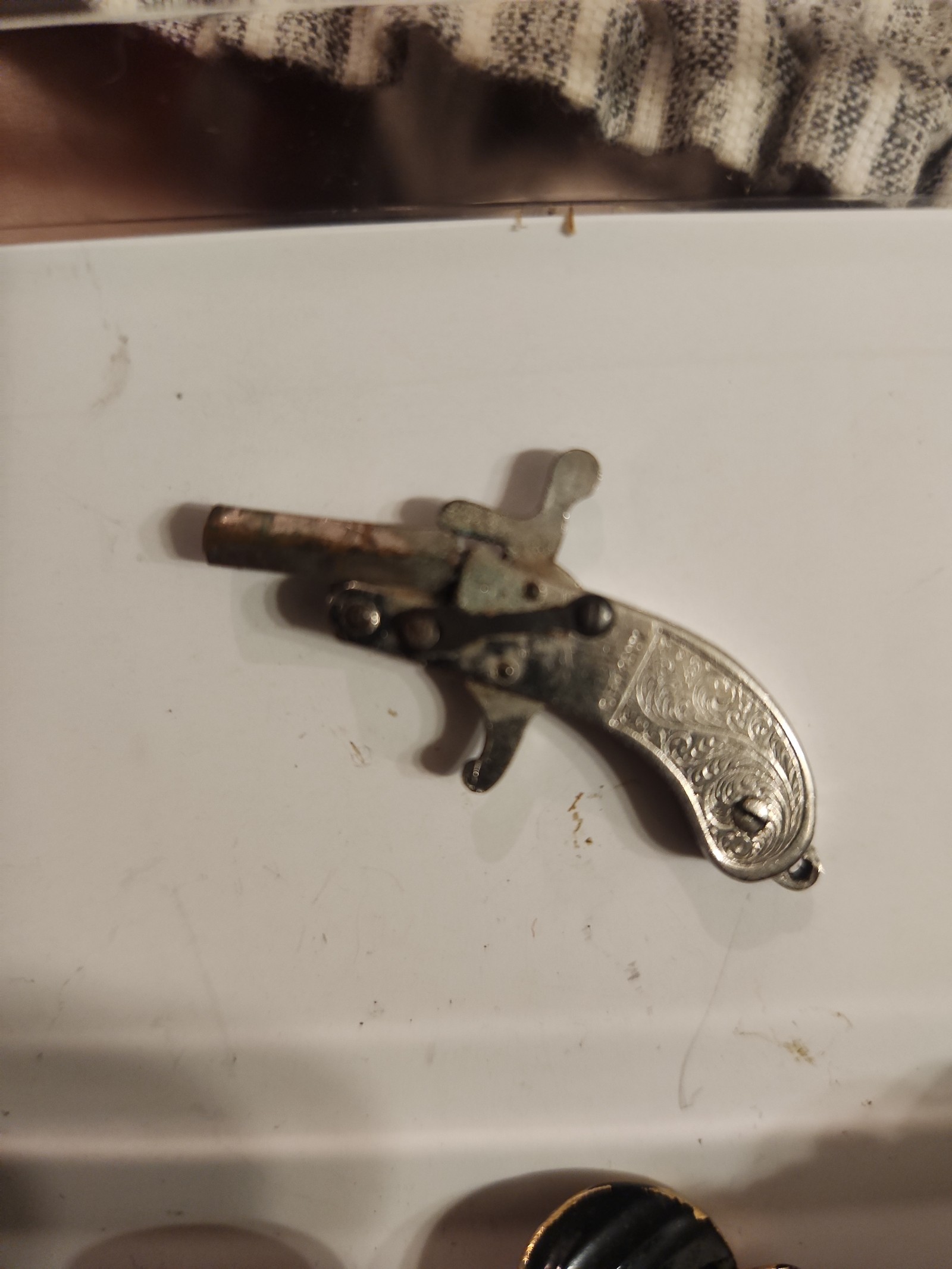 Vintage miniature hand