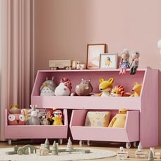 Local warehouseToy Storage And Organizer, Muti-Functional Bookcase And Storage B
