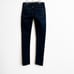 AGOLDE Women's Lara Skinny Jeans Low Rise Drifter Distressed Dark Wash 25