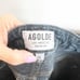 AGOLDE Women's Lara Skinny Jeans Low Rise Drifter Distressed Dark Wash 25