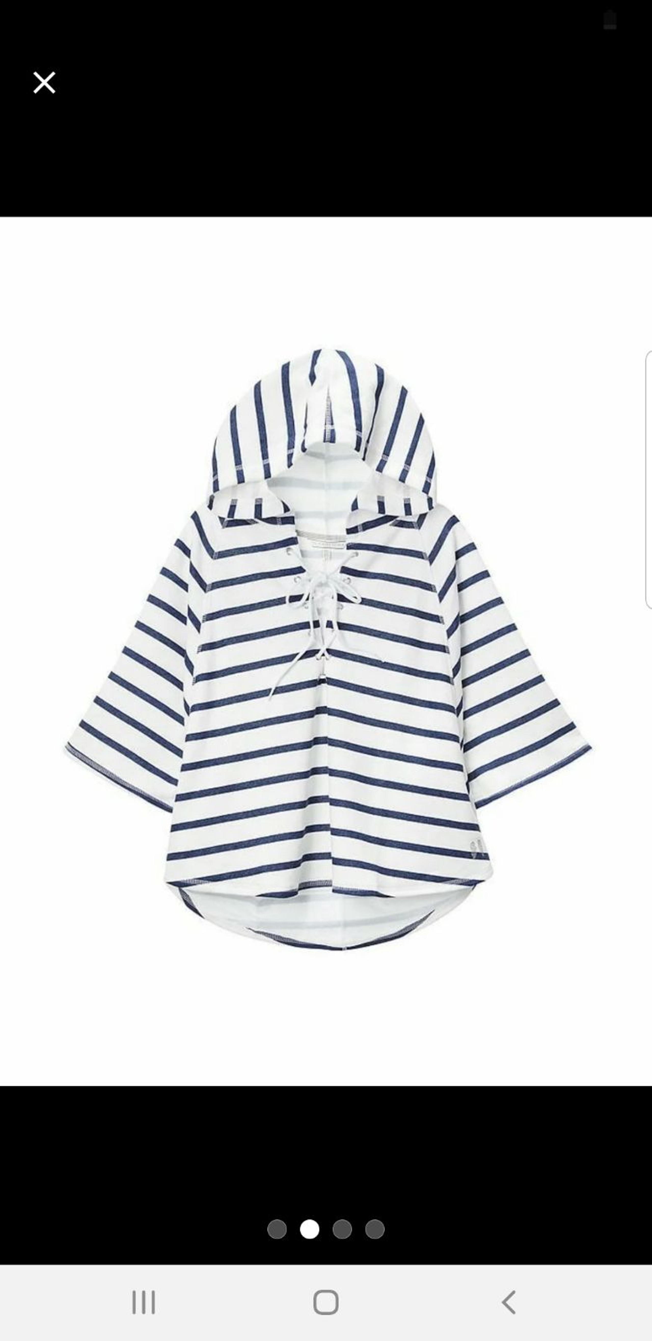Victoria's Secret Lace Up Hooded Poncho