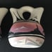 Vintage Signed Navajo DB Pottery Hand Painted & Etched Wedding Vase Set 5.5 in