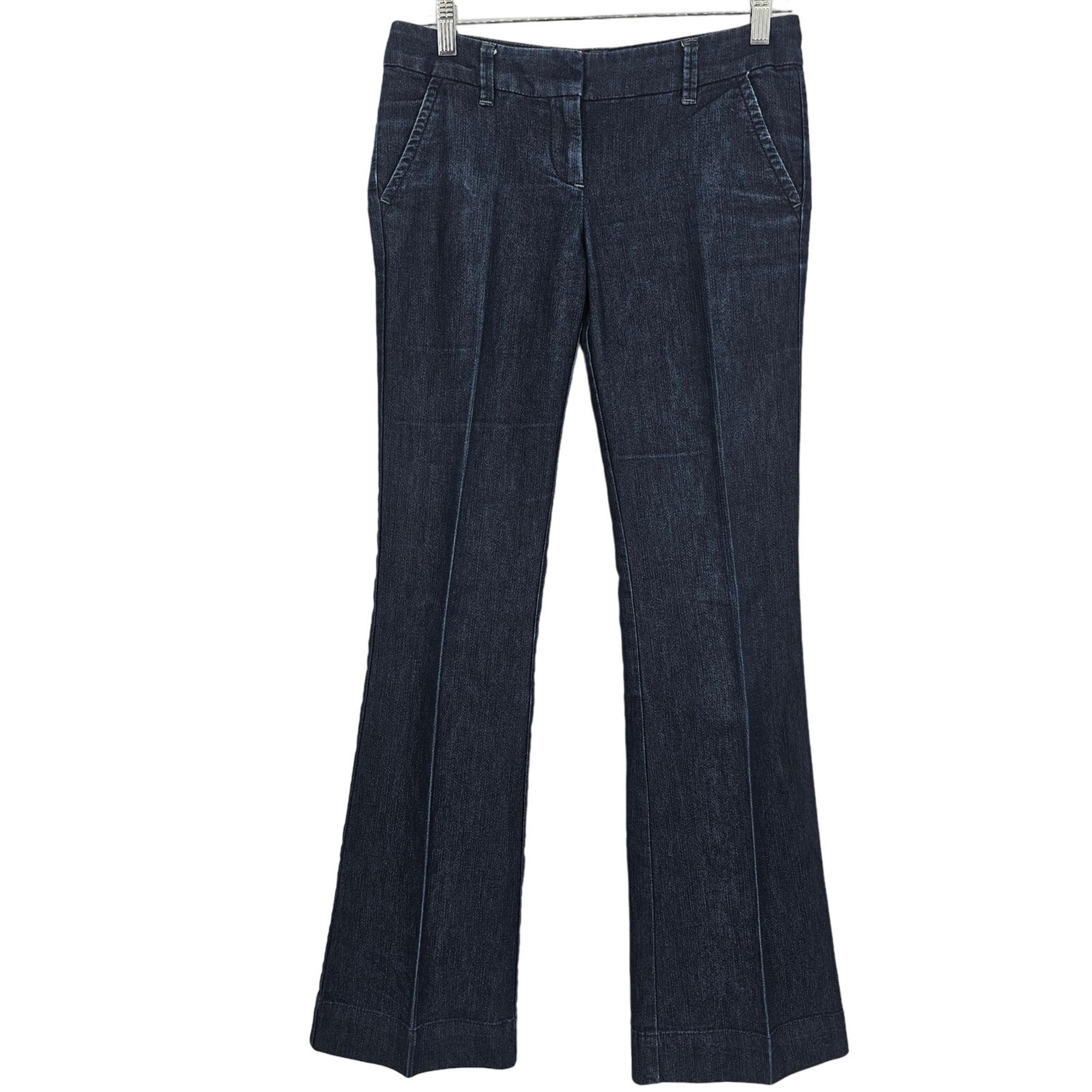 The Limited Denim Womans size 4 The 678 Fit and Flare Dark Wash Blue Jeans Y2K