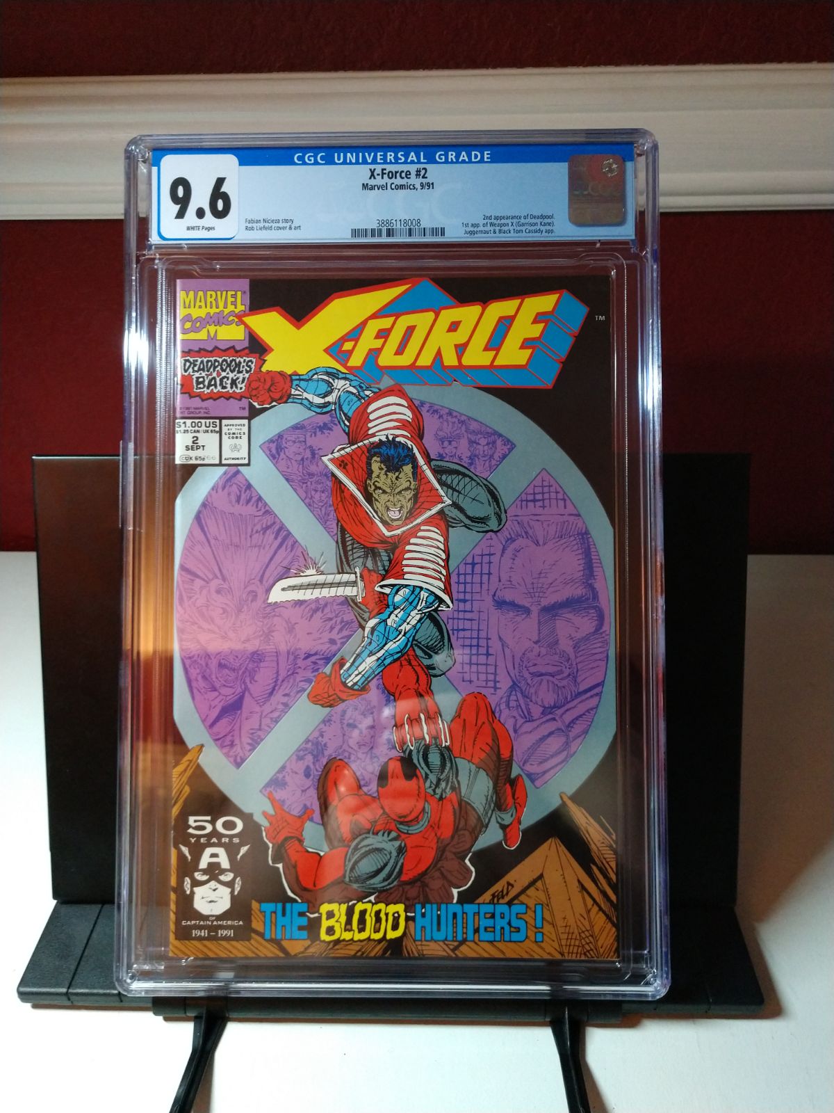 X-Force #2 CGC 9.6
