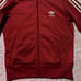 Adidas vintage Track Jacket in Red