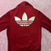 Adidas vintage Track Jacket in Red
