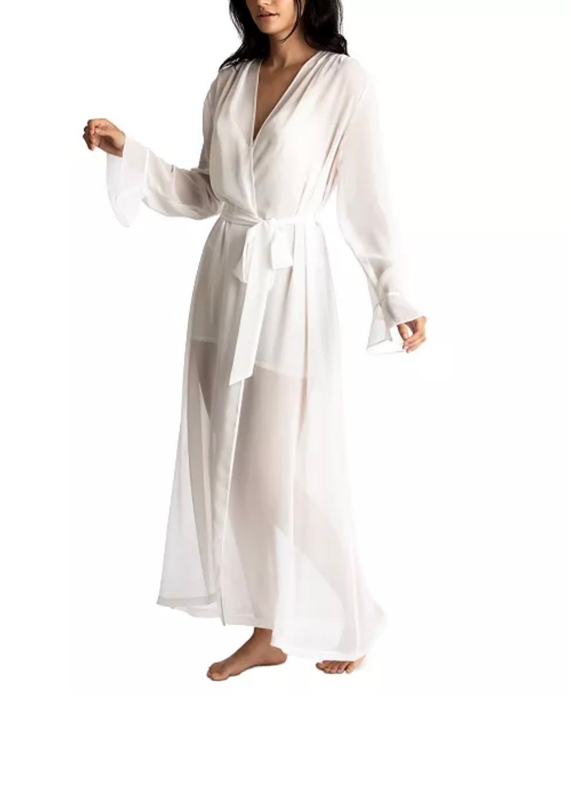 Bridal getting ready robe