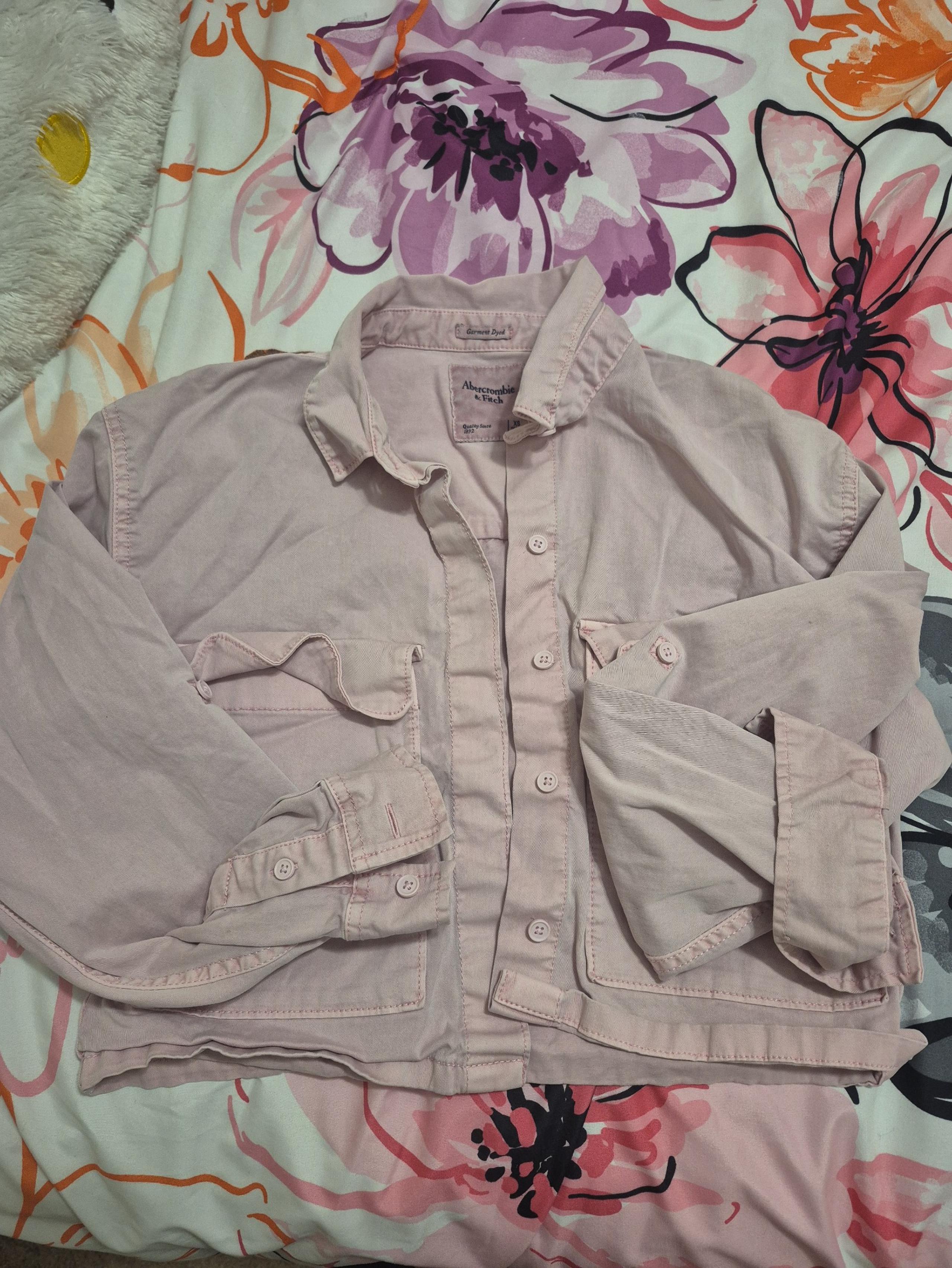 Abercrombie & Fitch Pink Women's Jacket Size XS