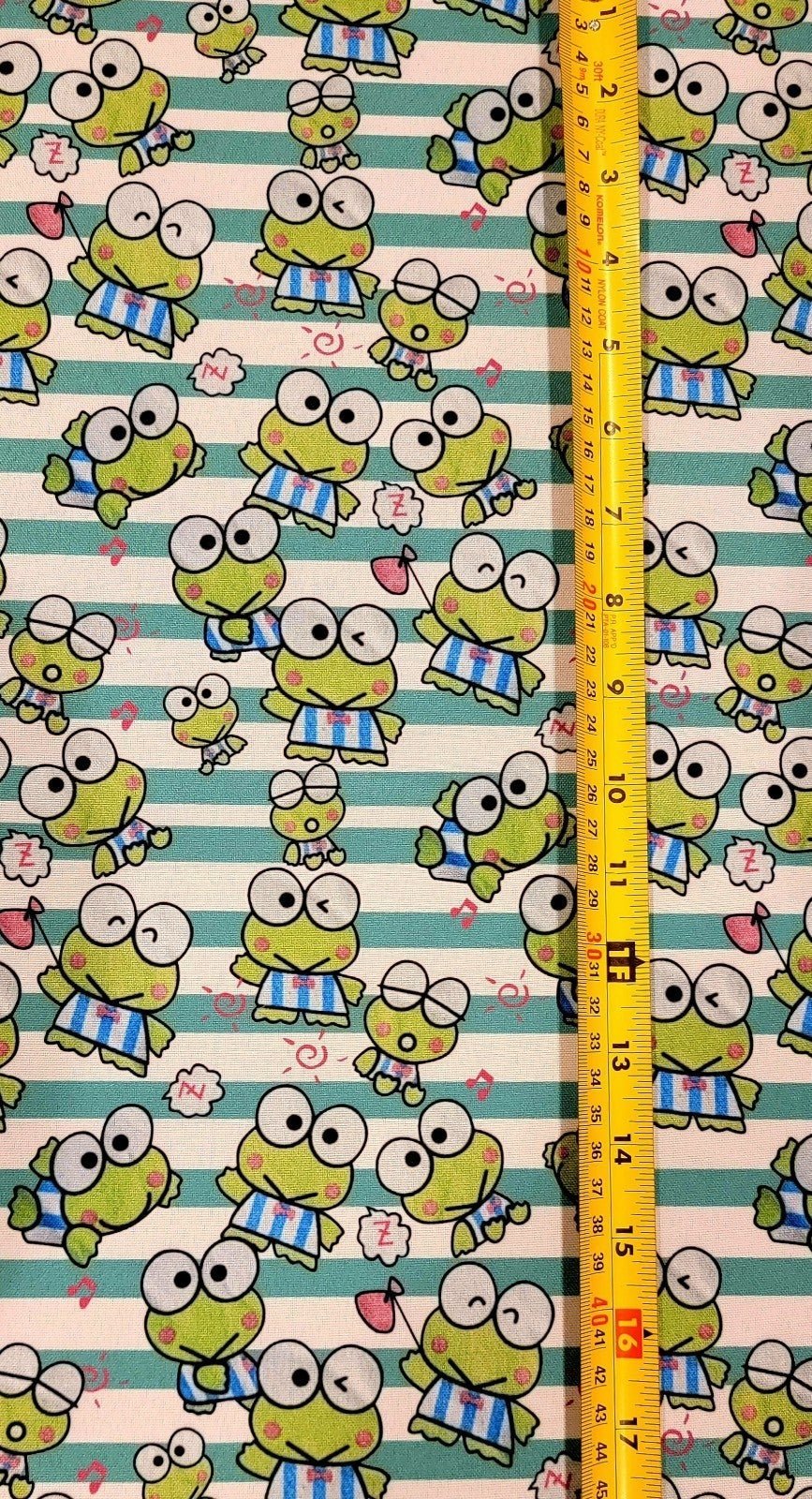 KEROPPI STRIPS FABRIC 1 YARD