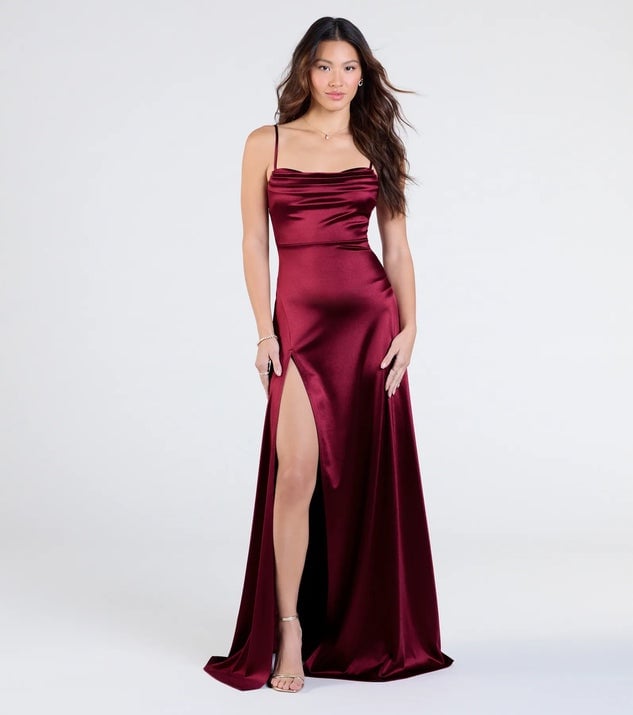 Windsor Satin Formal Dress