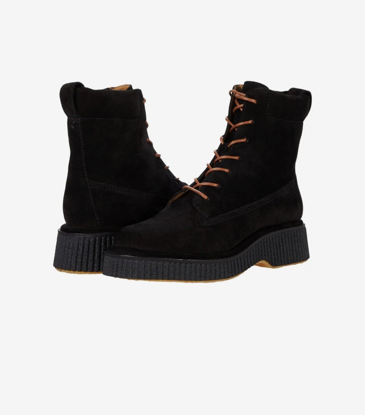 Rag & Bone Sloane Women's Suede Lace Up Combat Boots Black Size 38/US 8 NIB