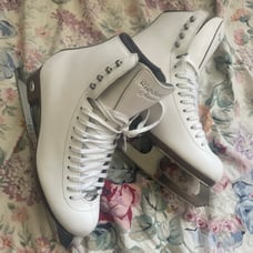 riedell ice skates (diamond)