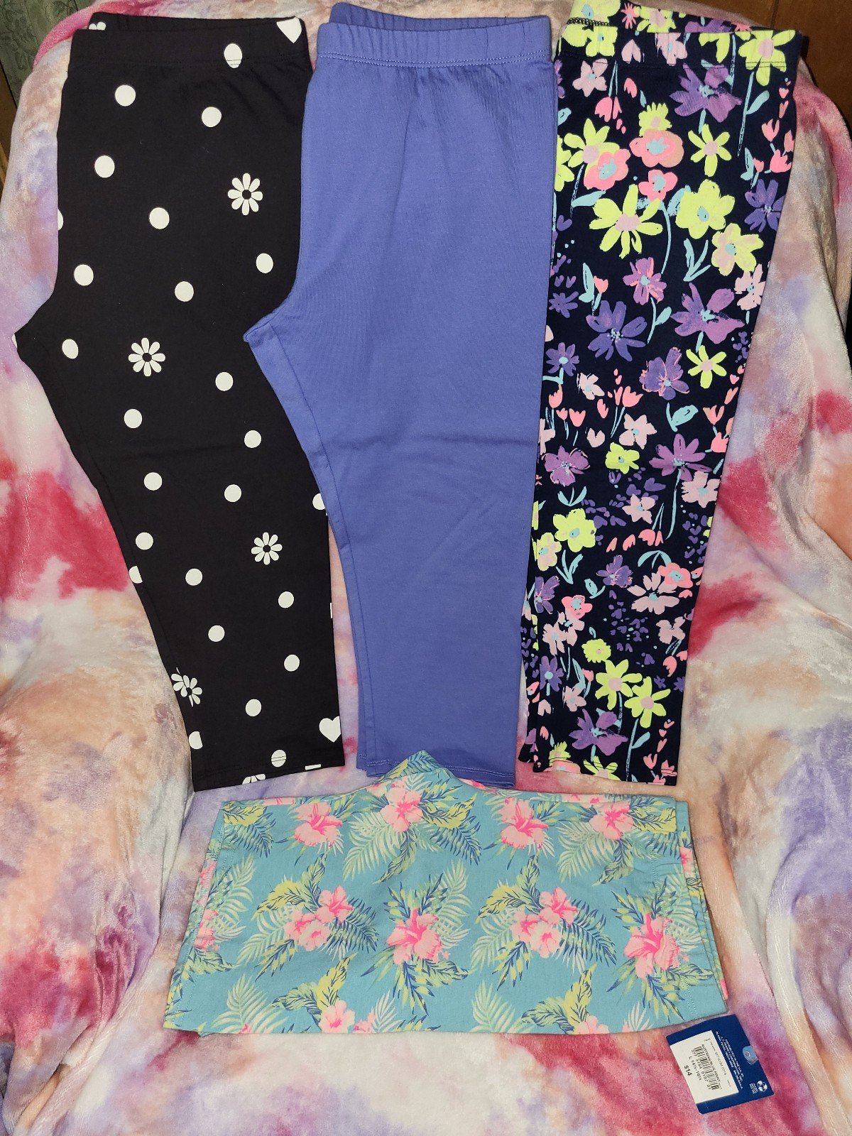 Arizona Jean Co Girls Plus Size Bottoms Size 14 1/2 - 16 1/2 Plus Lot of 4 NWOT