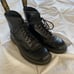 Dr. Martens Black Leather Boots