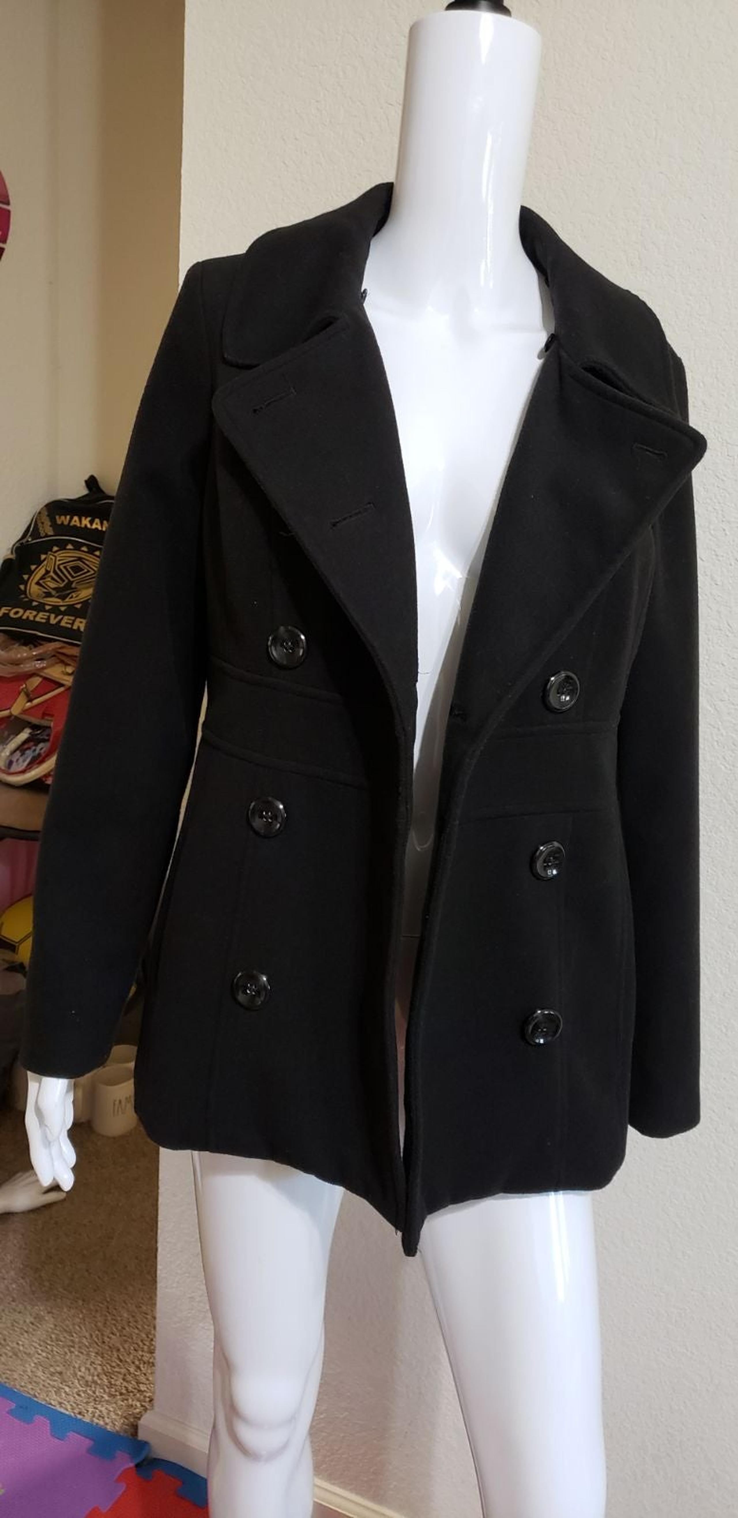 Style & Co women Peacoat coat jacket New S