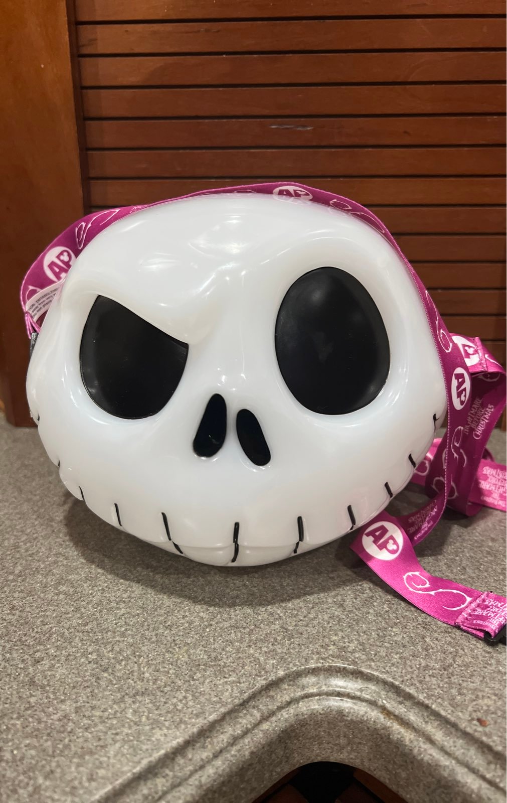 Jack Skellington Light up Popcorn Bucket RARE