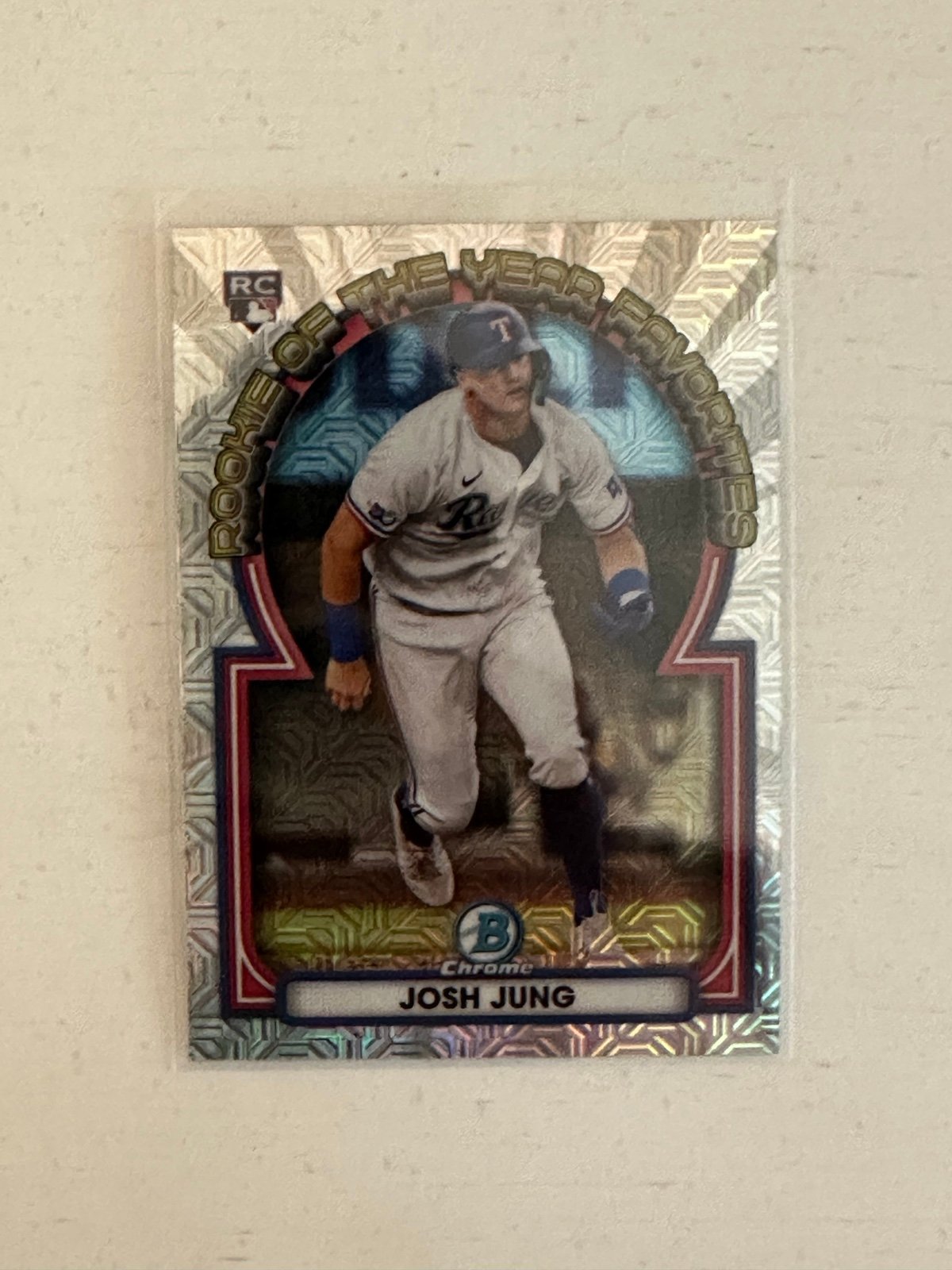Lot of 6- 2023 Josh Jung RC Baseball Trading Cards