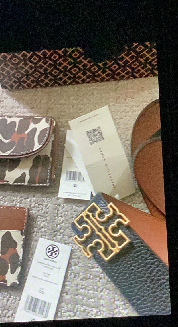 ❤️❤️Tory Burch reversible 1.5 “ new with gift receipt